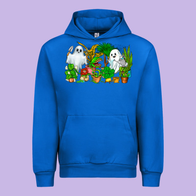 Spooky Plants Urban Hoodie Designed By Cowhidedigitalart