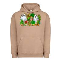 Pigment Burro Spooky Plants Urban Hoodie - CowhideDigitalArt