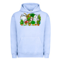Pigment Grape Ice Spooky Plants Urban Hoodie - CowhideDigitalArt