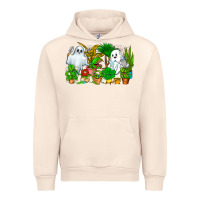 Sandshell Spooky Plants Urban Hoodie - CowhideDigitalArt