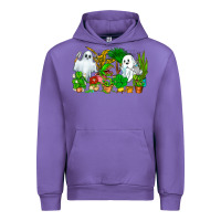 Tulip Spooky Plants Urban Hoodie - CowhideDigitalArt