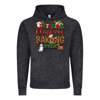 Vintage Black Official Christmas baking team Vintage Hoodie - NancyCooperArtShop