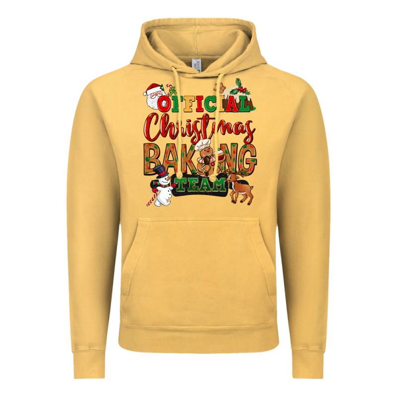 Official Christmas Baking Team Vintage Hoodie by NancyCooperArtShop | Teevron