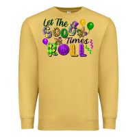 Antique Gold Let the good times roll Premium Sweatshirt - FaDigitalArtStudio