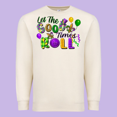 Let The Good Times Roll Premium Sweatshirt Designed By Fadigitalartstudio