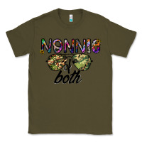 Army Green nonnie of both Classic Tee - CowhideDigitalArt