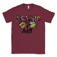Burgundy nonnie of both Classic Tee - CowhideDigitalArt