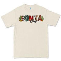 Bone western christmas santa claus sunflowers and cactus Premium Tee - Jasminsmagicworld