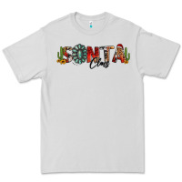 Dove Grey western christmas santa claus sunflowers and cactus Premium Tee - Jasminsmagicworld