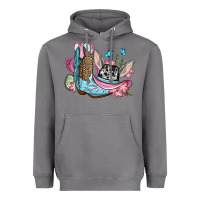Storm Easter cowboy boots hat Heavyweight Hoodie - OliviaCreatesArt