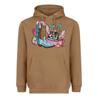 Toasted Coconut Easter cowboy boots hat Heavyweight Hoodie - OliviaCreatesArt