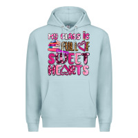 Blue Mist my class is full of sweet hearts olivia Premium Hoodie - OliviaCreatesArt