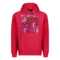 Cardinal my class is full of sweet hearts olivia Premium Hoodie - OliviaCreatesArt
