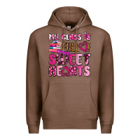 Chestnut my class is full of sweet hearts olivia Premium Hoodie - OliviaCreatesArt