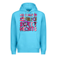 Ocean Blue my class is full of sweet hearts olivia Premium Hoodie - OliviaCreatesArt