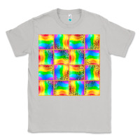 Moon Dust Pride lgbtq flag and leopard with glitter seamless Classic Tee - BundleAndBundleShop