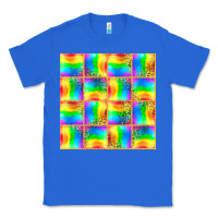 True Royal Pride lgbtq flag and leopard with glitter seamless Classic Tee - BundleAndBundleShop