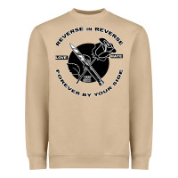 Mushroom Reverse ın Reverse Love Hate Forever By Your Sıde Heavyweight Sweatshirt - Bettercallsaul