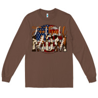 Chestnut football mom Long Sleeve Tee - Jasminsmagicworld