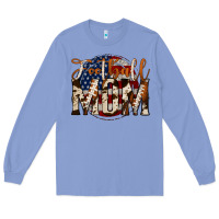 Colony Blue football mom Long Sleeve Tee - Jasminsmagicworld