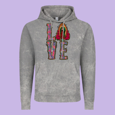 Love Lady Of Guadalupe Vintage Hoodie Designed By Jasminsmagicworld