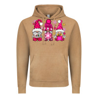 Vintage Camel Pink Christmas winter gnomes Vintage Hoodie - NancyCooperArtShop