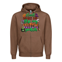 Chestnut dont make me flip my witch switch Zipper Hoodie - CowGirlArtShop