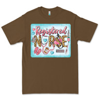 Cacao Western Registered Nurse Premium Tee - LillyAllenDesigns