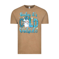Vintage Coffee baby it's cold outside bbs Vintage Tee - BundleAndBundleShop