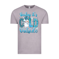 Vintage Zinc baby it's cold outside bbs Vintage Tee - BundleAndBundleShop