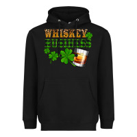 Black St. Patrick's Day whiskey business Heavyweight Hoodie - OliviaCreatesArt