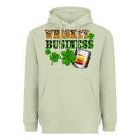 Matcha St. Patrick's Day whiskey business Heavyweight Hoodie - OliviaCreatesArt
