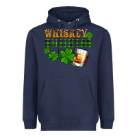 Navy St. Patrick's Day whiskey business Heavyweight Hoodie - OliviaCreatesArt