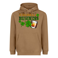Toasted Coconut St. Patrick's Day whiskey business Heavyweight Hoodie - OliviaCreatesArt