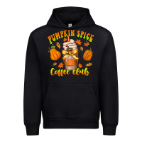Black pumpkin spice coffee club Urban Hoodie - CowhideDigitalArt