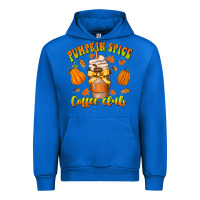 Cobalt pumpkin spice coffee club Urban Hoodie - CowhideDigitalArt