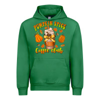 Emerald pumpkin spice coffee club Urban Hoodie - CowhideDigitalArt