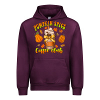 Mauve Wine pumpkin spice coffee club Urban Hoodie - CowhideDigitalArt