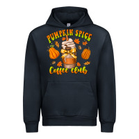 Navy pumpkin spice coffee club Urban Hoodie - CowhideDigitalArt
