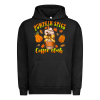 Pigment Black pumpkin spice coffee club Urban Hoodie - CowhideDigitalArt