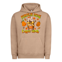 Pigment Burro pumpkin spice coffee club Urban Hoodie - CowhideDigitalArt