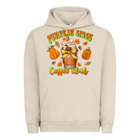 Pigment French Oak pumpkin spice coffee club Urban Hoodie - CowhideDigitalArt