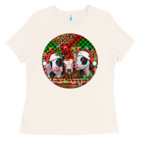 Bone Christmas heifers Christmas Ladies Tee - Jasminsmagicworld