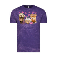 Cloud Purple cat coffee cups with paw bbs Vintage Tee - BundleAndBundleShop