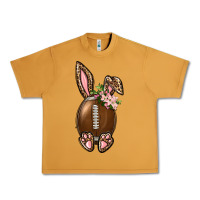 Peanut Butter American Football Easter Bunny Urban Heavy Tee - BundleAndBundleShop