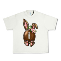 Pistachio American Football Easter Bunny Urban Heavy Tee - BundleAndBundleShop
