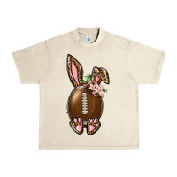 American Football Easter Bunny Urban Heavy Tee | Teevron