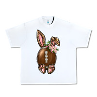 White American Football Easter Bunny Urban Heavy Tee - BundleAndBundleShop