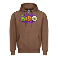Chestnut boo Zipper Hoodie - CowGirlArtShop