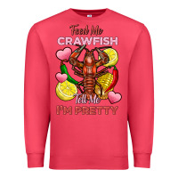 Cardinal feed me crawfish tell me im pretty Premium Sweatshirt - FaDigitalArtStudio